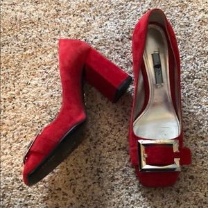 Authentic Prada Red Heels!